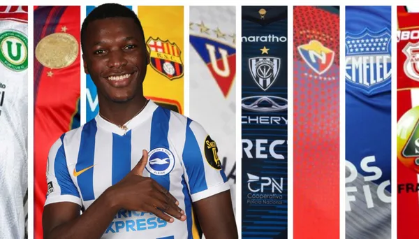 Moisés Caicedo brilla en Europa, pero para él una camiseta es la más pesada del fútbol ecuatoriano