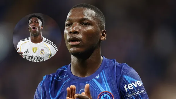 Moisés Caicedo-Chelsea-Vinicius / Foto: Infobae