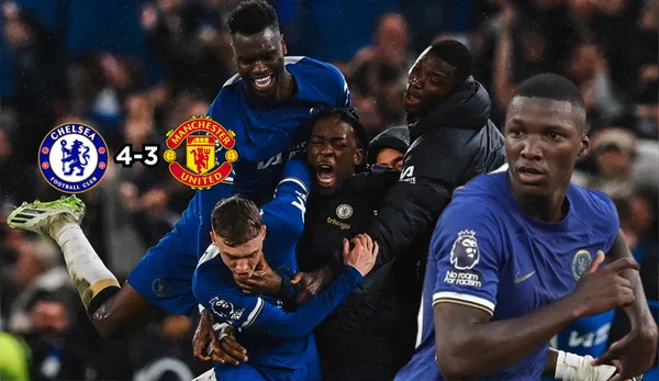 Moisés Caicedo con la camiseta del Chelsea esta temporada. FOTO: Chelsea