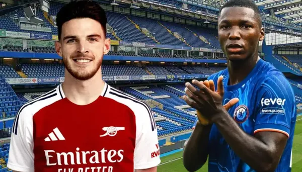 Moisés Caicedo-Declan Rice / Foto: El Futbolero Ecuador