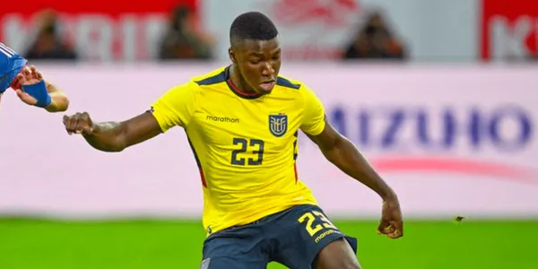 Moisés Caicedo demostró que está en un gran nivel y realizó un pase milimétrico