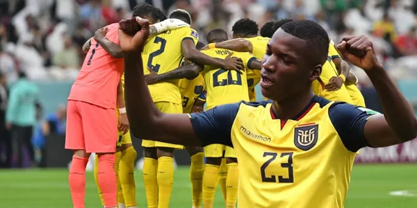 Moisés Caicedo demostró un nivel muy alto en ele primer tiempo