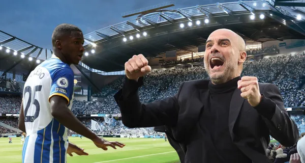 Moisés Caicedo despertó el interés de Josep Guardiola