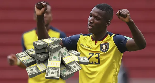 Moisés Caicedo empezó ganando un sueldo normal, ahora percibe una fortuna en Europa