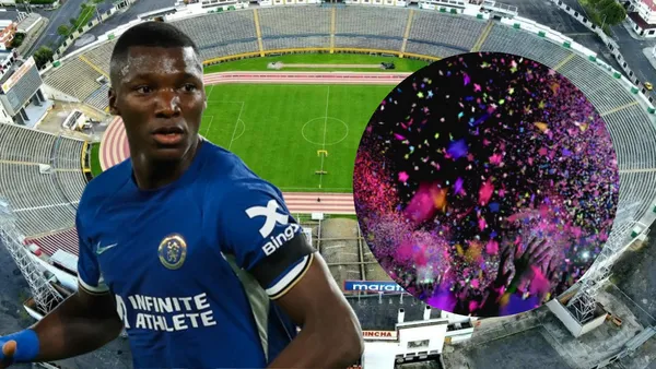 Moisés Caicedo en el Estadio olímpico Atahualpa (Foto tomada de: Extra/Chelsea/Pixabay)