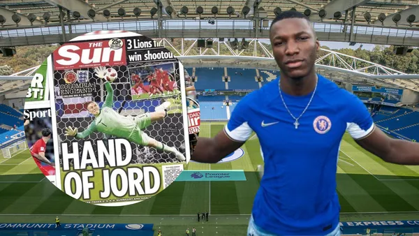 Moisés Caicedo en el Falmer Stadium (Foto tomada de: Brighton/Chelsea/ABC)