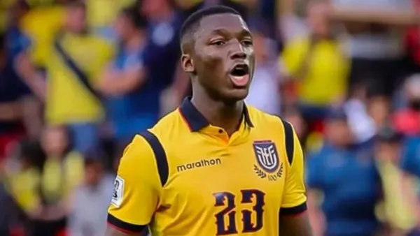 Moisés Caicedo en la Selección Ecuatoriana / Foto: API