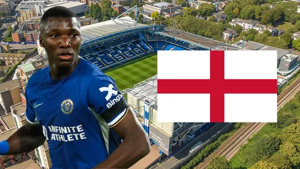 Moisés Caicedo en Stamford Bridge (Foto tomada de: Wikipedia/Chelsea)