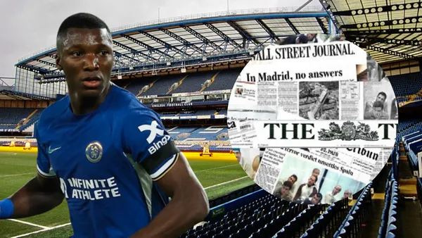 Moisés Caicedo en Stamford Bridge (Foto tomada de: Wikipedia/Chelsea/Pominamy)