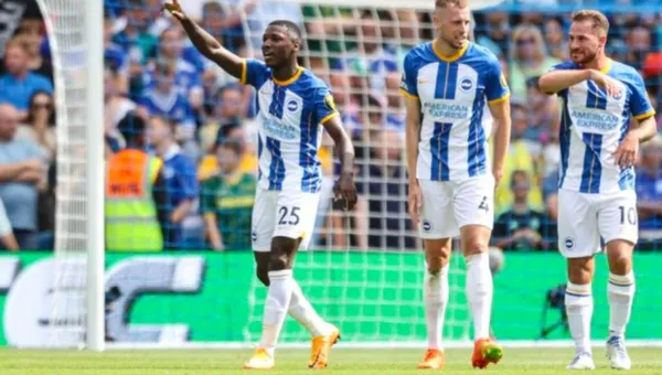 Moisés Caicedo es el mejor del Brighton, por eso opacó a un jugador que buscó nuevos rumbos