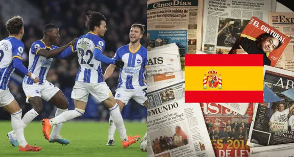 Moisés Caicedo es quien la rompe en el Brighton pero la prensa española le dio crédito a alguien más