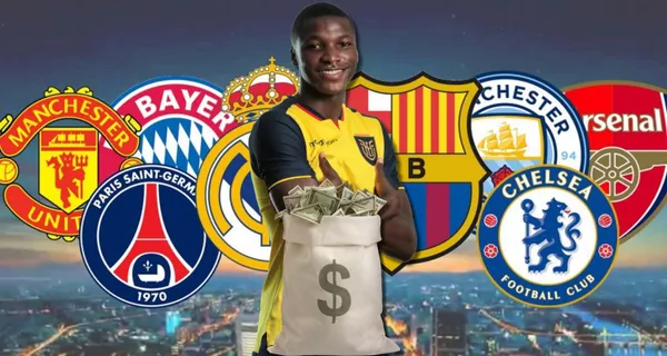 Moisés Caicedo es uno de los jugadores destacados de la Selección Ecuatoriana y ya hay dos equipos de los grandes que le siguen los pasos