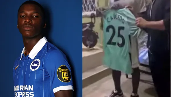 Moisés Caicedo está en Ecuador tras su gran temporada en la Premier League