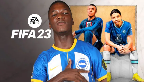 Moisés Caicedo estará totalmente escaneado en el FIFA 23, mira como luce el ecuatoriano