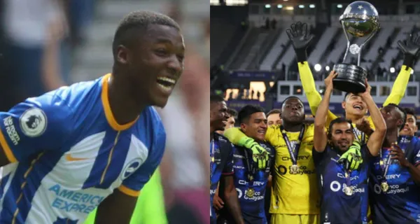 Moisés Caicedo estuvo atento de Independiente del Valle y al ser campeón mira lo que hizo desde Inglaterra