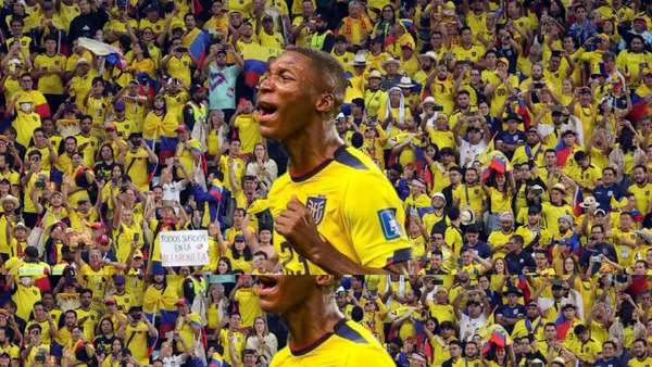 Moisés Caicedo estuvo cerca de marcar un golazo con La Tri