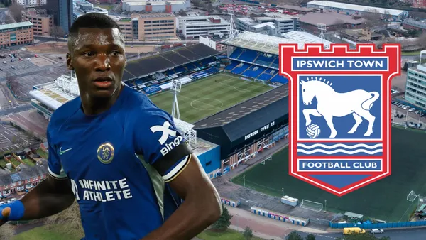 Moisés Caicedo (Foto tomada de: Ipswich Town/Chelsea)