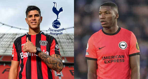 Moisés Caicedo fue borrado del Brighton, en cambio Piero Hincapié se acerca al Tottenham y puede llegar en este mercado de pases a la Premier League