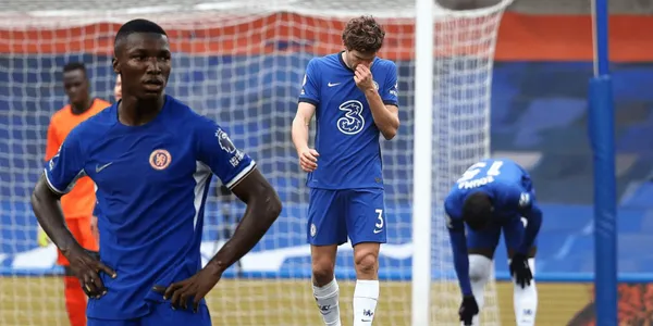 Moisés Caicedo fue cambiado por el entrenador