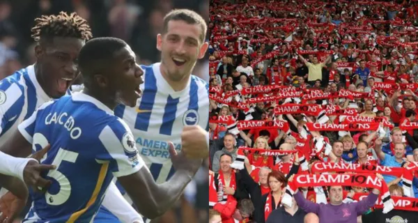 Moisés Caicedo fue considerado el mejor del partido en el Brighton ante Manchester United