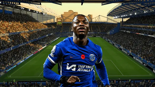 Moisés Caicedo fue de loe mejores en la victoria de Chelsea