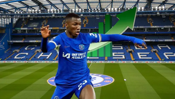 Moisés Caicedo jugando. Foto tomada de: Chelsea