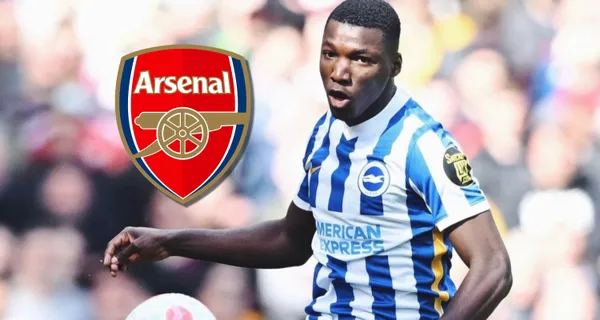 Moisés Caicedo jugó el primer tiempo en la victoria del Brighton sobre Arsenal y nuevamente deslumbró con su férrea pero limpia marca