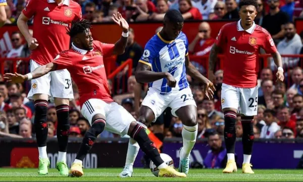 Moisés Caicedo jugó un nuevo partido en la Premier League, esta vez contra el Manchester United