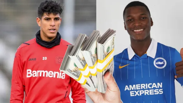 Moisés Caicedo la rompe en el exterior y se perfila para ser incluso más caro que Piero Hincapié