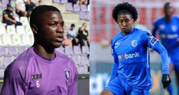 Moisés Caicedo la rompió en K Beerschot VA de Bélgica en la victoria dos a cero ante Genk de Angelo Preciado que lo sufrió porque le hizo un túnel. Mira el gol de Niño Moi