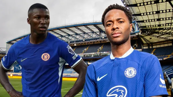 Moisés Caicedo le metió un pase excelente a Raheem Sterling