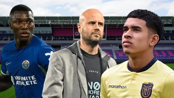 Moisés Caicedo, Miguel Ángel Ramírez y Kendry Páez (Foto tomada de: Primicias/Chelsea/MLS/La Tri)