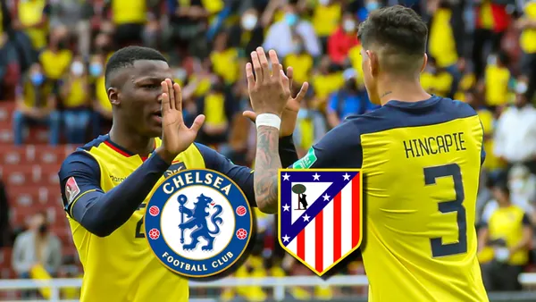 Moisés Caicedo-Piero Hincapié / Foto: API