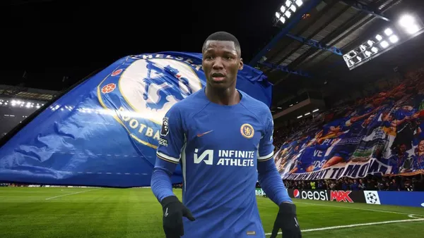 Moisés Caicedo preocupado. Foto tomada de: Chelsea