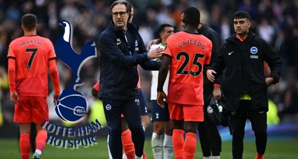 Moisés Caicedo no quedó de brazos cruzados viendo como le metieron la mano al partido del Brighton ante Tottenham