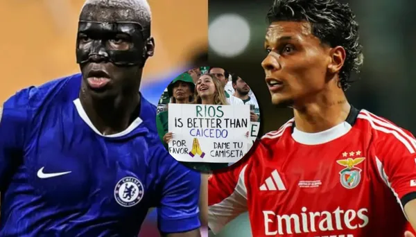 Moisés Caicedo-Richard Ríos / Foto: El Futbolero Ecuador