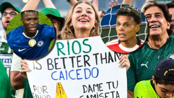 Moisés Caicedo-Richard Ríos / Foto: X