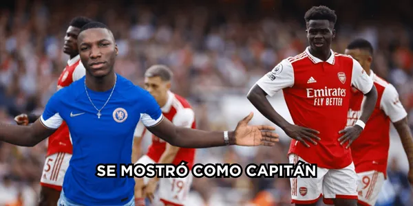 Moisés Caicedo se mostró como capitán en el partido