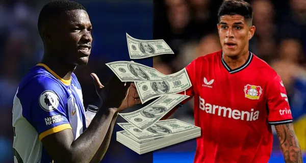 Moisés Caicedo sigue superando las expectativas y actualizaron su precio en el mercado de pases, dejando atrás a sus compatriotas Piero Hincapié y Pervis Estupiñán