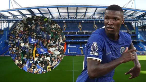 Moisés Caicedo terminó perdiendo la cabeza durante el partido