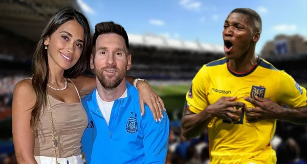 Moisés Caicedo tiene una relación como Lionel Messi