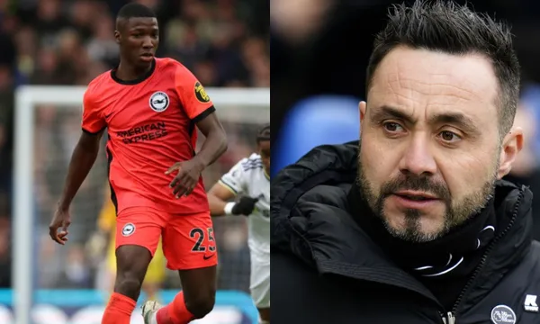 Moisés Caicedo volvió a sotener al Brighton, pero así terminó en el final del partido