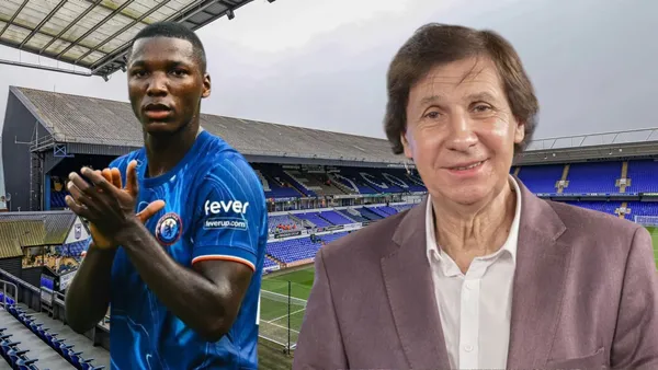 Moisés Caicedo y Bambino Pons (Foto tomada de: Marketing/Infobae)