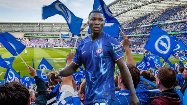 Moisés Caicedo y Brighton / Foto de: El Futbolero Ecuador