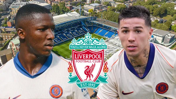 Moisés Caicedo y Enzo Fernández (Foto tomada de: Wikipedia/Goal)