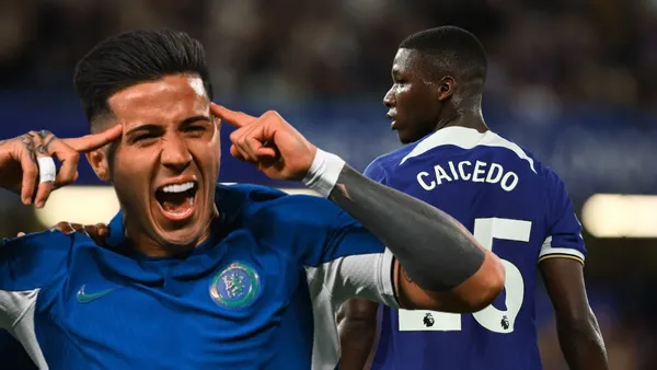 Moisés Caicedo y Enzo Fernández vuelven a ser el centro de atención