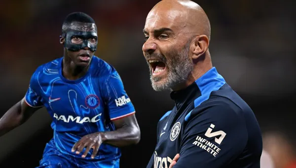 Moisés Caicedo y Enzo Maresca