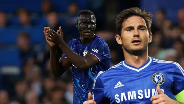 Moisés Caicedo y Frank Lampard