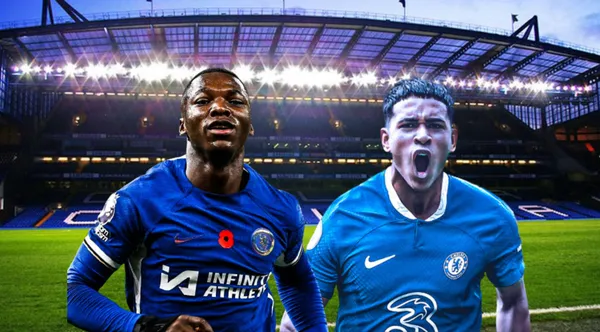 Moises Caicedo y Kendry Paez