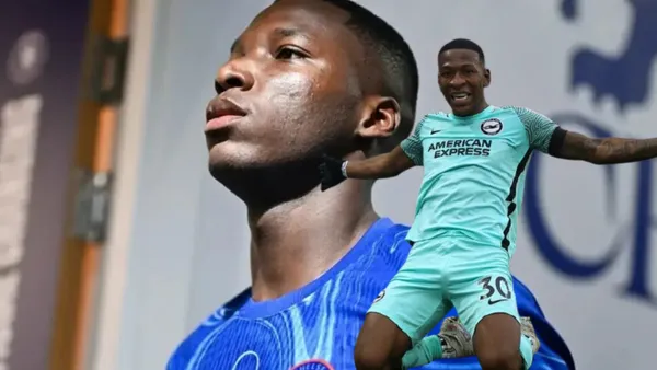 Moisés Caicedo y Pervis Estupiñán